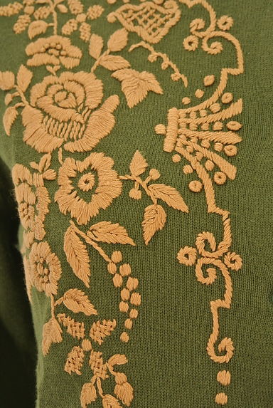 KEITA MARUYAMA（ケイタマルヤマ）の古着「花柄刺繍ニットカーディガン（カーディガン・ボレロ）」大画像４へ