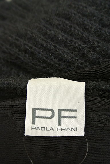 PF by PAOLA FRANI（ピーエッフェバイパオラフラーニ）の古着「シアー袖フリルカラーカーディガン（カーディガン・ボレロ）」大画像６へ