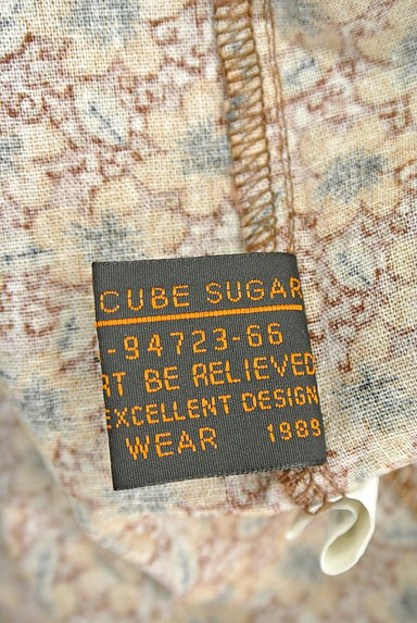 CUBE SUGAR（キューブシュガー）の古着「（ブラウス）」大画像６へ