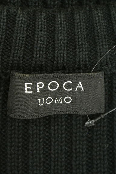EPOCA UOMO（エポカ　ウォモ）の古着「シャープＶネックリブニット（ニット）」大画像６へ
