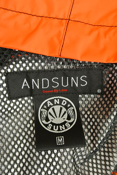 ANDSUNS（アンドサンズ）の古着「配色ロゴプリントウインドブレーカー（ブルゾン・スタジャン）」大画像６へ
