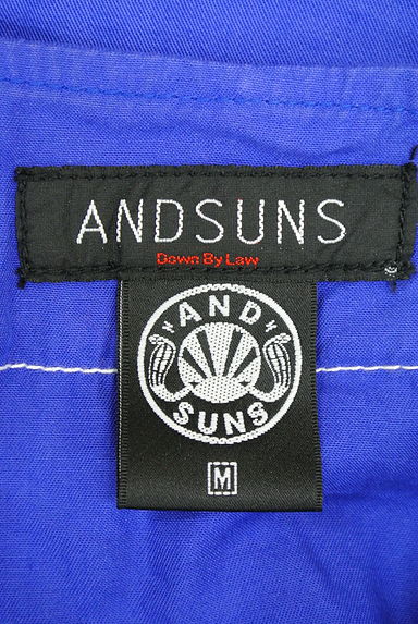 ANDSUNS（アンドサンズ）シャツ買取実績のブランドタグ画像