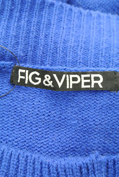 FIG&VIPER（フィグアンドヴァイパー）カーディガン買取実績のブランドタグ画像