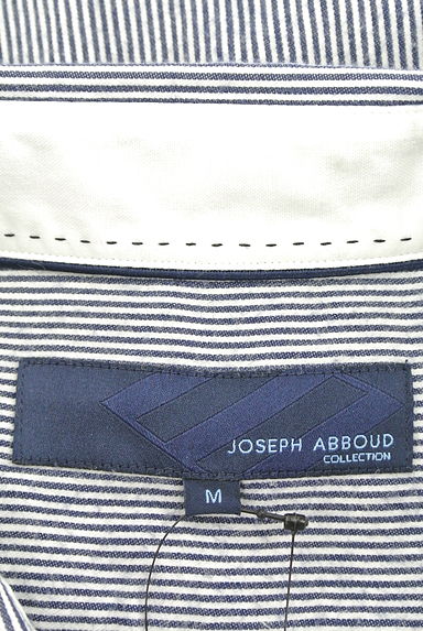 JOSEPH ABBOUD（ジョセフアブード）の古着「ストライプ柄コットンシャツ（カジュアルシャツ）」大画像６へ