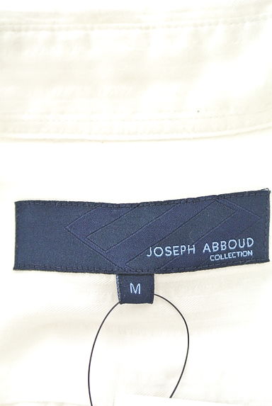 JOSEPH ABBOUD（ジョセフアブード）の古着「ストライプ柄コットンシアーシャツ（カジュアルシャツ）」大画像６へ
