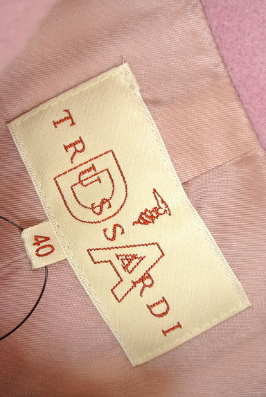 TRUSSARDI（トラサルディ）の古着「アンゴラ混シンプル比翼ロングコート（コート）」大画像６へ
