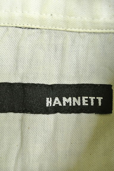 HAMNETT（ハムネット）の古着「チェック柄リネンシャツ（カジュアルシャツ）」大画像６へ