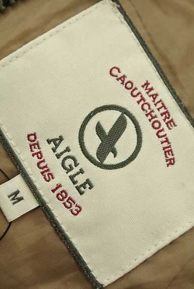 Aigle（エーグル）の古着「ロゴ刺繍中綿ブルゾン（コート）」大画像６へ