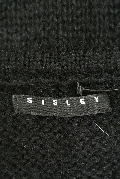 SISLEY（シスレー）の古着「モヘヤ混袖切替ニットワンピース（ワンピース・チュニック）」大画像６へ