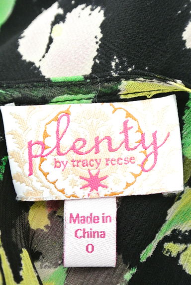 TracyReese（トレイシーリース）の古着「カラフル花柄の楊柳シアーワンピース（キャミワンピース）」大画像６へ