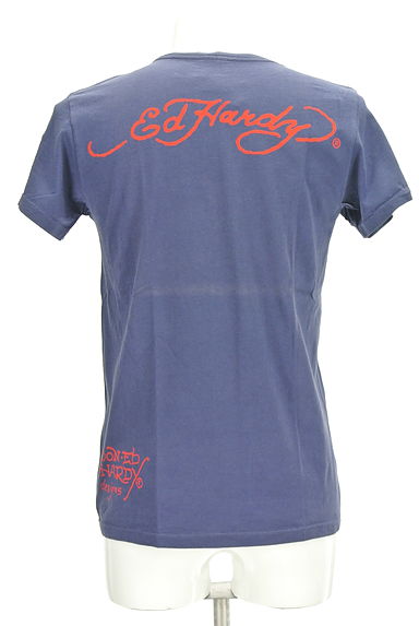ED HARDY（エドハーディ）の古着「スカルプリントTシャツ（Ｔシャツ）」大画像２へ