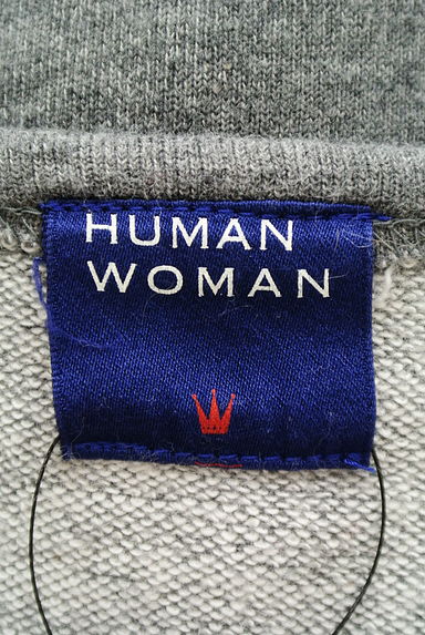 HUMAN WOMAN（ヒューマンウーマン）の古着「（スウェット・パーカー）」大画像６へ