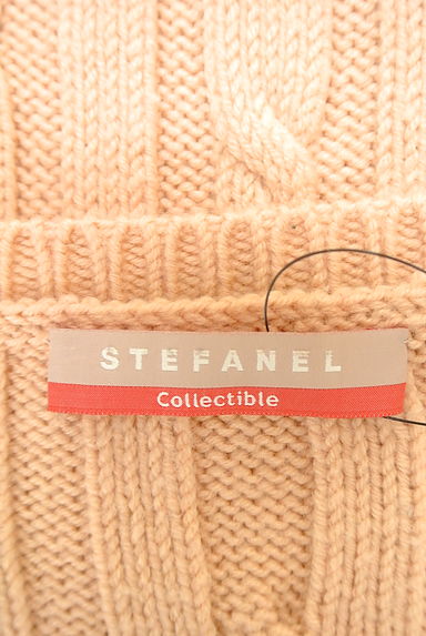 STEFANEL（ステファネル）の古着「ケーブル編みクルーネックセーター（セーター）」大画像６へ