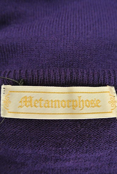 Metamorphose（メタモルフォーゼ）の古着「タックフリルとリボンのショートカーディガン（カーディガン・ボレロ）」大画像６へ