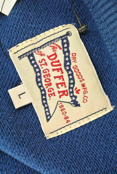 The DUFFER OF ST GEORGE（ザ　ダファーオブセントジョージ）の古着「フロッキーロゴ刺繍トレーナー（スウェット・パーカー）」大画像６へ