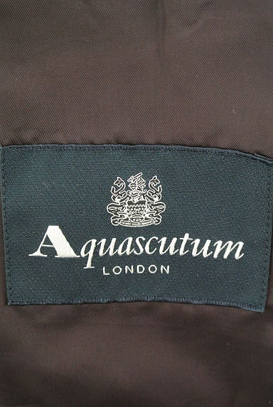 Aquascutum（アクアスキュータム）の古着「ベルト付きハイネックミドル丈ブルゾン（ブルゾン・スタジャン）」大画像６へ