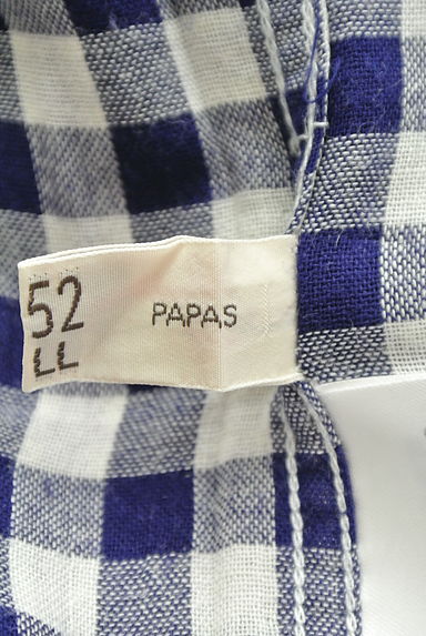PAPAS（パパス）シャツ買取実績のブランドタグ画像