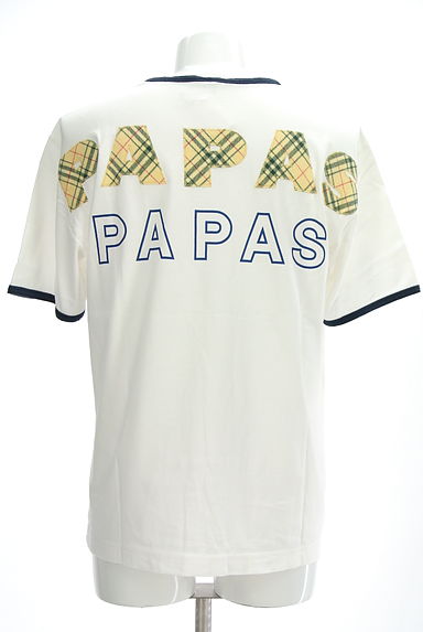 PAPAS（パパス）の古着「デザインロゴの配色Ｔシャツ（Ｔシャツ）」大画像２へ