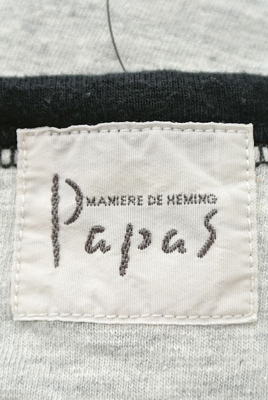 PAPAS（パパス）Ｔシャツ・カットソー買取実績のブランドタグ画像