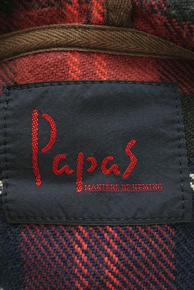 PAPAS（パパス）シャツ買取実績のブランドタグ画像