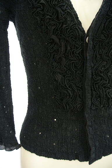 H.A.K（ハク）の古着「フリル刺繍カーディガン（カーディガン・ボレロ）」大画像５へ
