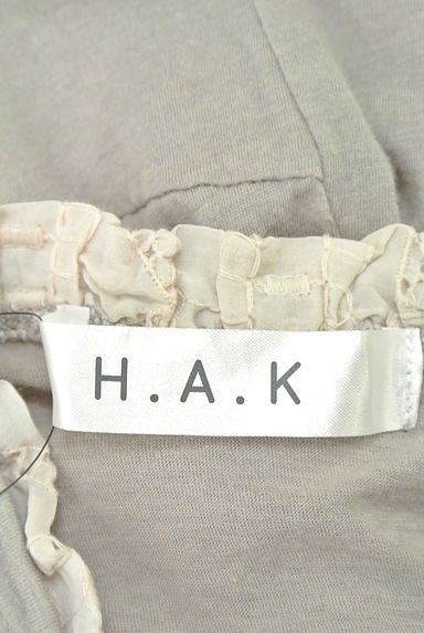 H.A.K（ハク）の古着「Ｖネックロング丈カットソー（カットソー・プルオーバー）」大画像６へ