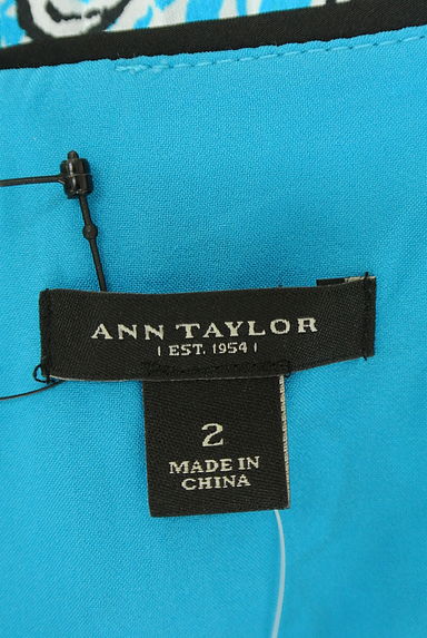ANN TAYLOR（アンテイラー）の古着「プリーツ柄ワンピース（キャミワンピース）」大画像６へ