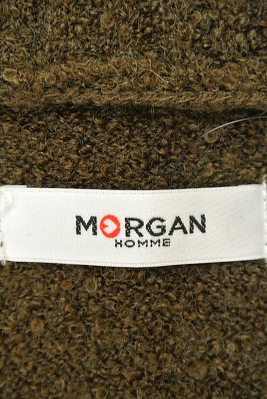 MORGAN HOMME（モルガン オム）の古着「襟付きニットカーディガン（カーディガン）」大画像６へ