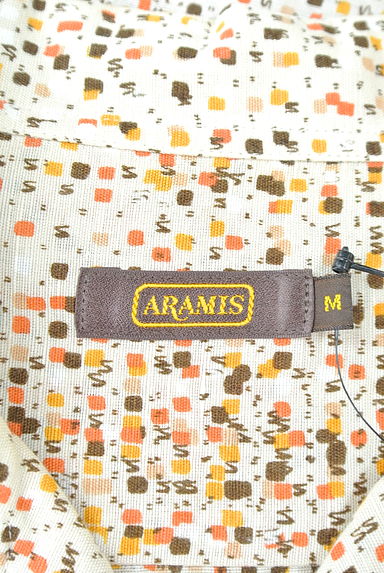 ARAMIS（アラミス）の古着「スクエア総柄コットンリネンシャツ（カジュアルシャツ）」大画像６へ