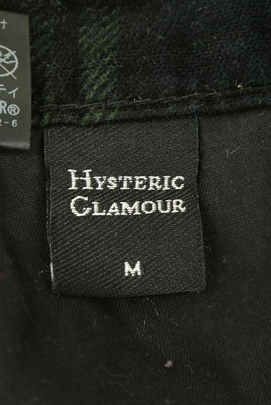 HYSTERIC GLAMOUR（ヒステリックグラマー）の古着「チェック柄スリムストレートパンツ（パンツ）」大画像６へ