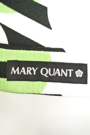 MARY QUANT（マリークワント）の古着「ドット×ボーダーミニスカート（ミニスカート）」大画像６へ