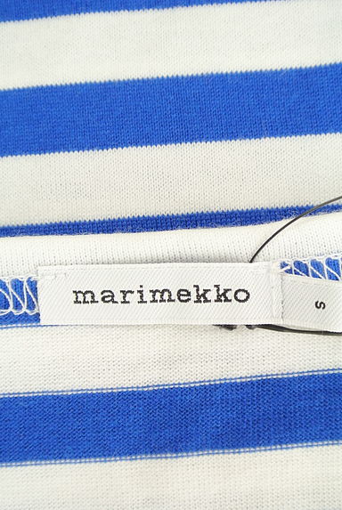 marimekko（マリメッコ）の古着「七分袖ボートネックボーダーＴシャツ（Ｔシャツ）」大画像６へ