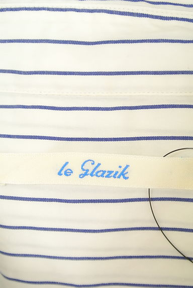 LE GLAZIK（ルグラジック）の古着「さわやかストライプシャツ（カジュアルシャツ）」大画像６へ