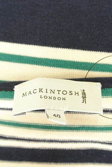 MACKINTOSH（マッキントッシュ）の古着「マルチボーダーシルク混ニット（ニット）」大画像６へ