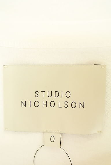 STUDIO NICHOLSON（スタジオニコルソン）の古着「シンプルクルーネックカットソー（カットソー・プルオーバー）」大画像６へ