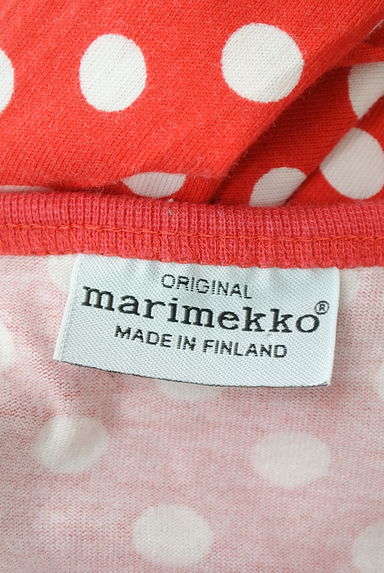 marimekko（マリメッコ）の古着「ドット柄クルーネックカットソー（カットソー・プルオーバー）」大画像６へ