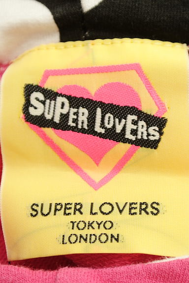 SUPER LOVERS（スーパーラバーズ）の古着「ドロップショルダーＢＩＧプリントフーディー（スウェット・パーカー）」大画像６へ