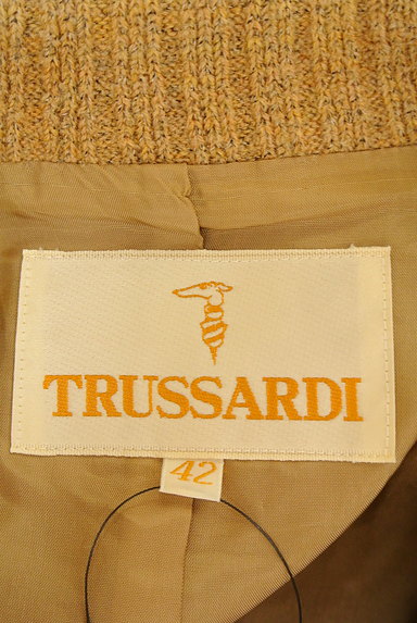 TRUSSARDI（トラサルディ）の古着「リブ切替ショートブルゾン（ブルゾン・スタジャン）」大画像６へ