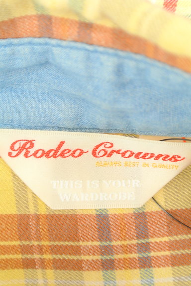 RODEO CROWNS（ロデオクラウン）の古着「チェック柄シャツ（カジュアルシャツ）」大画像６へ