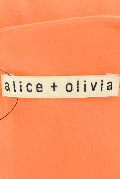 alice+olivia（アリスオリビア）の古着「背中カッティング膝上ワンピース（キャミワンピース）」大画像６へ