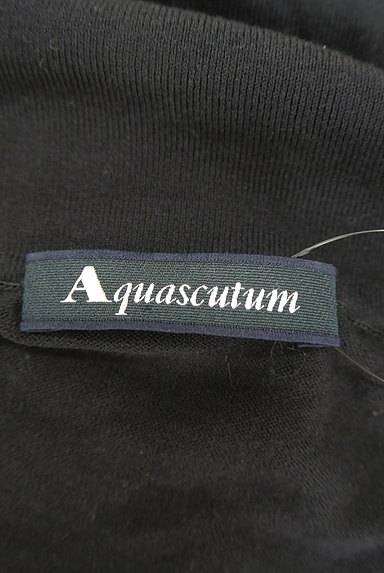 Aquascutum（アクアスキュータム）の古着「スキッパーカラーミドル丈ニット（ニット）」大画像６へ