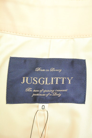 JUSGLITTY（ジャスグリッティー）の古着「ロングトレンチコート（トレンチコート）」大画像６へ