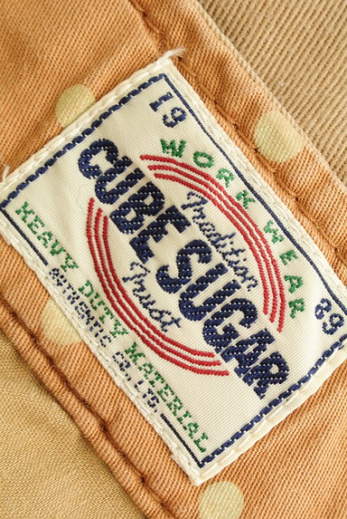 CUBE SUGAR（キューブシュガー）の古着「ペイント裾折り返しパンツ（パンツ）」大画像６へ