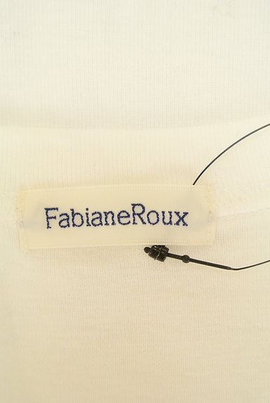 Fabiane Roux（ファビアンルー）の古着「クルーネックコットンＴ（Ｔシャツ）」大画像６へ