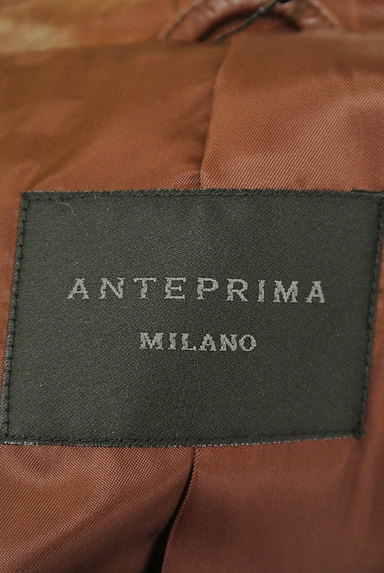 ANTEPRIMA（アンテプリマ）の古着「美シルエットレザーロングコート（コート）」大画像６へ