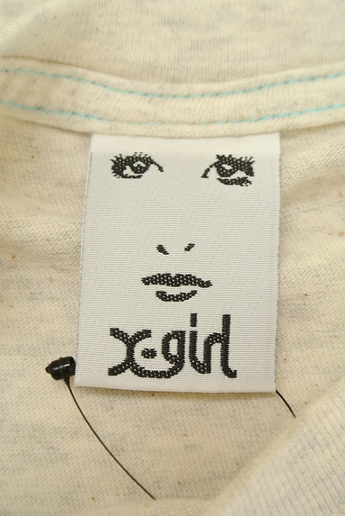 X-girl（エックスガール）の古着「ロゴTシャツ（Ｔシャツ）」大画像６へ