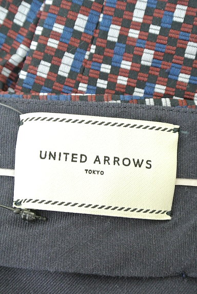 UNITED ARROWS（ユナイテッドアローズ）の古着「市松模様テーパードパンツ（パンツ）」大画像６へ