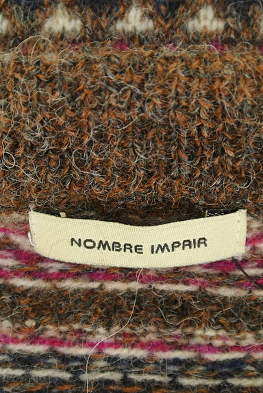 nombre impair（ノンブルアンベール）の古着「ノルディック柄ほっこりセーター（セーター）」大画像６へ