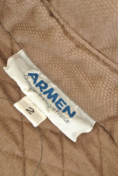 ARMEN（アーメン）の古着「ミドル丈キルティングジャケット（ブルゾン・スタジャン）」大画像６へ