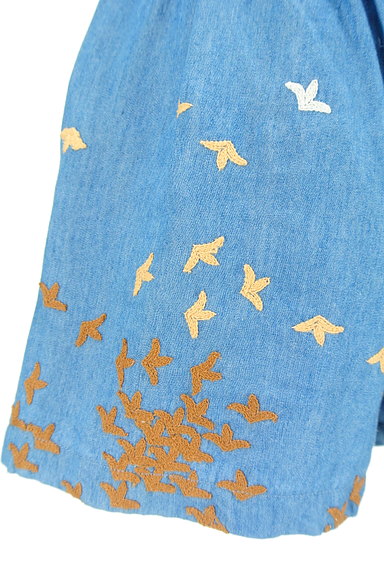 GRACE CONTINENTAL（グレースコンチネンタル）の古着「小鳥さんたちの刺繍ショートパンツ（ショートパンツ・ハーフパンツ）」大画像５へ